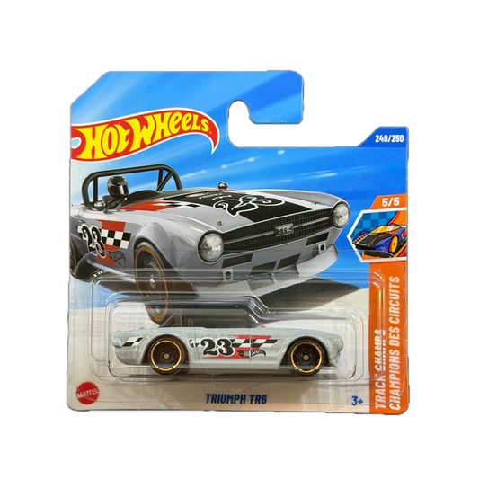 Hot Wheels 2025 - Triumph TR6 (Treasure Hunt) - Track Champs - 5/5 (JBC34)