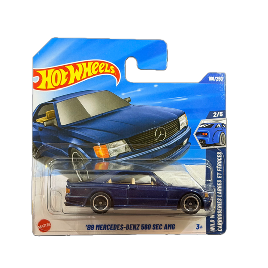 Hot Wheels 2025 - `89 Mercedes-Benz 560 SEC AMG - HW Modified - 2/5 (JBB85)