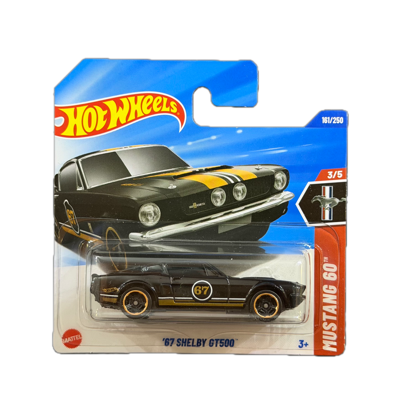 Hot Wheels 2025 - `67 Shelby GT500 - Mustang 60th - 3/5 (JBB94) - MiniWheels