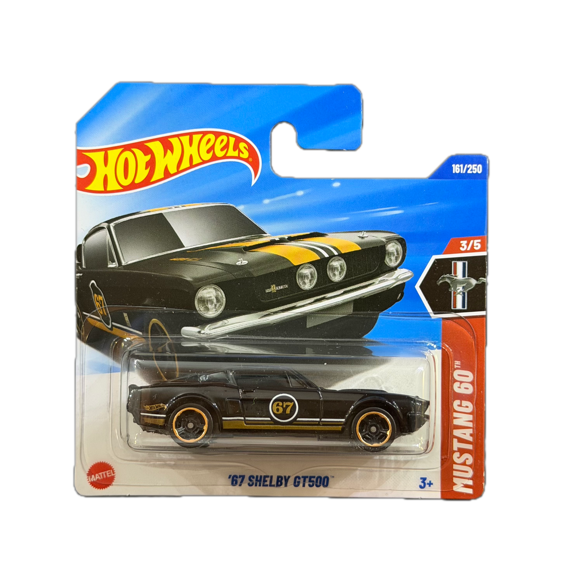 Hot Wheels 2025 - `67 Shelby GT500 - Mustang 60th - 3/5 (JBB94) - MiniWheels