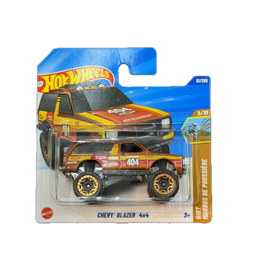 Hot Wheels 2023 - Chevy Blazer 4x4 - Dirt - 3/10 (JBB78)
