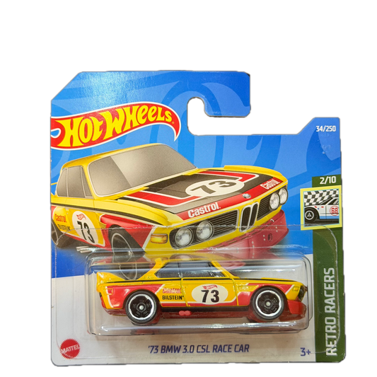 Hot Wheels 2022 - ´73 BMW 3.0 CSL Race Car - Retro Racers - 2/10 (HCW51)