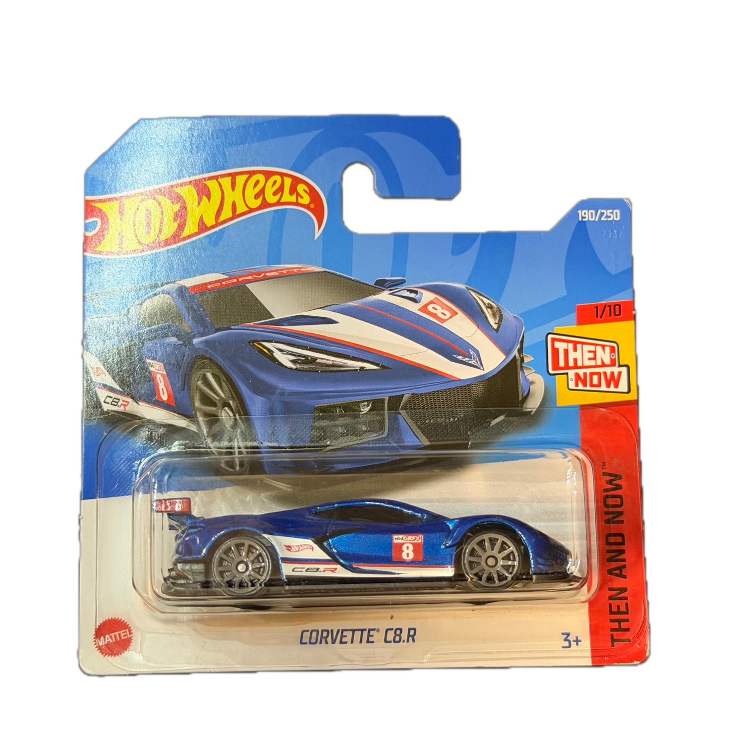 Hot Wheels 2022 - Corvette C8.R - Then and Now - 1/10 (HCT73) - MiniWheels