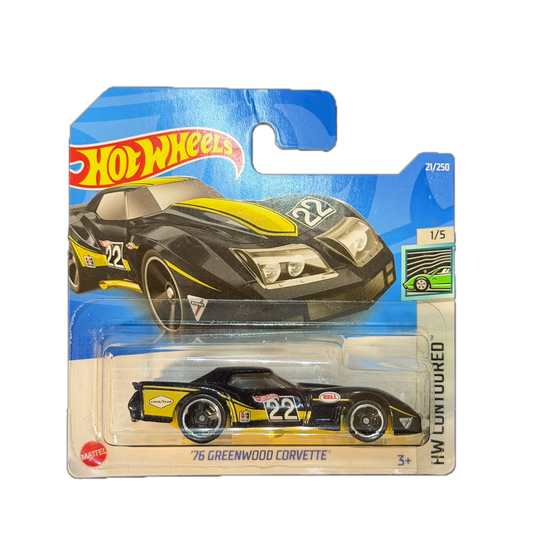 Hot Wheels 2022 - ´76 Greenwood Corvette - HW Contoured - 1/5 (HCV23)