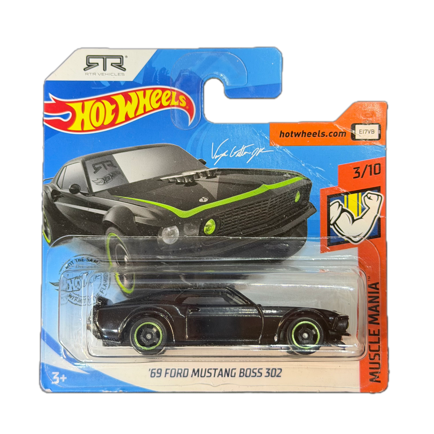 Hot Wheels 2020 - ´69 Ford Mustang Boss 302 - Muscle Mania - 3/10 (GHD06) - MiniWheels