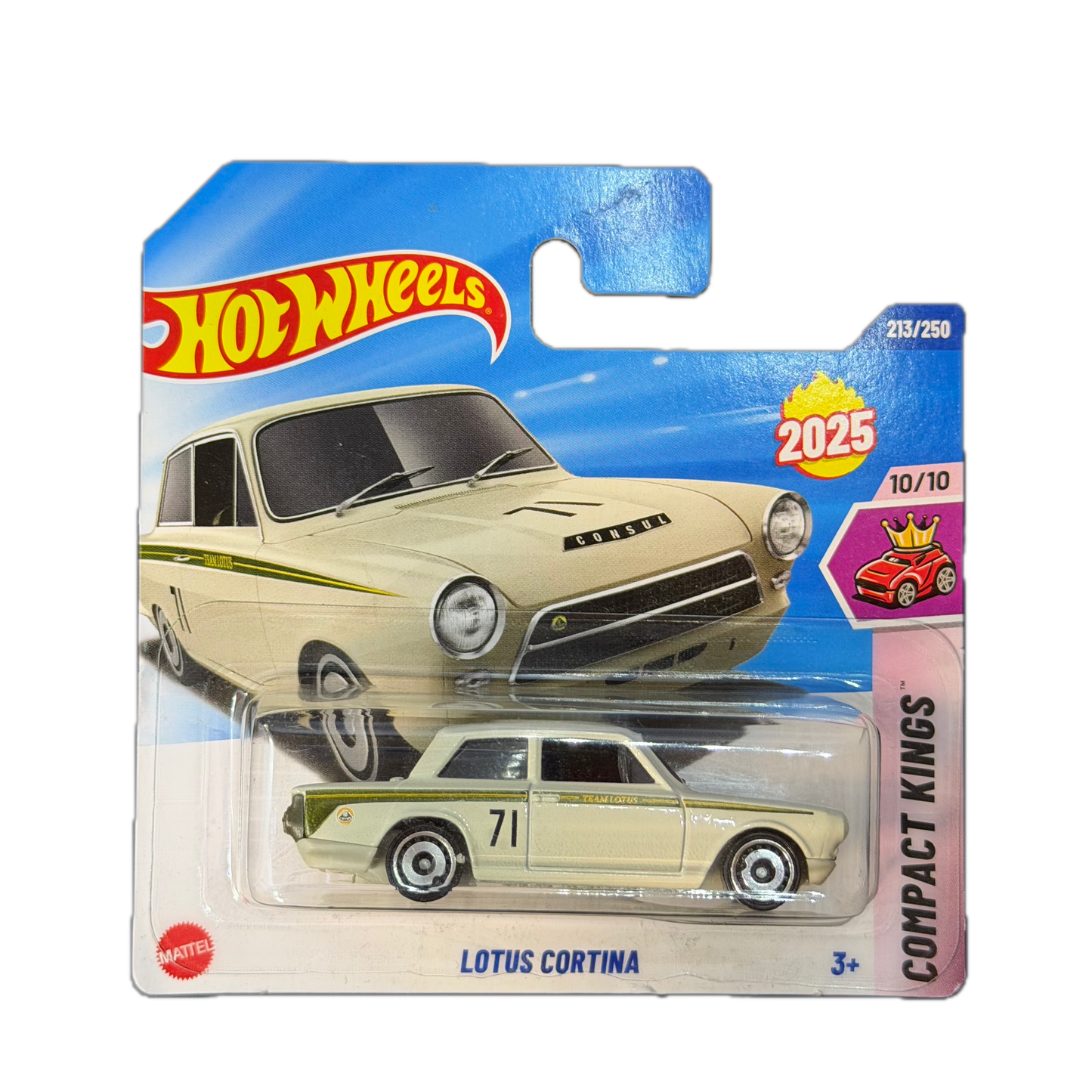 Hot Wheels 2025 - Lotus Cortina - Compact Kings - 10/10 (HYW46) - MiniWheels