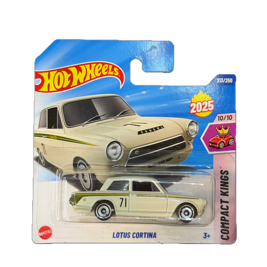 Hot Wheels 2025 - Lotus Cortina - Compact Kings - 10/10 (HYW46) - MiniWheels