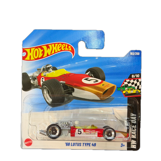 Hot Wheels 2025 - ´68 Lotus Type 49 - HW Race Day - 8/10 (HYX18) - MiniWheels