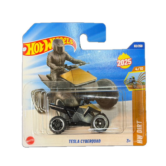 Hot Wheels 2025 - Tesla Cyberquad - HW Dirt - 4/10 (HYX91)