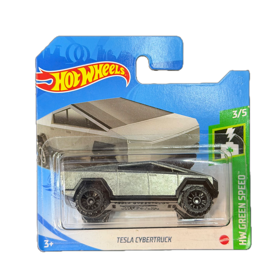 Hot Wheels 2021 - Tesla Cybertruck - HW Green Speed - 3/5 (GTB22)