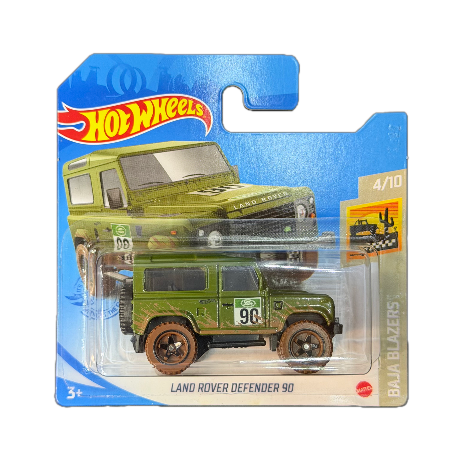 Hot Wheels 2021 - Land Rover Defender 90 - Baja Blazers - 4/10 (GRX66)