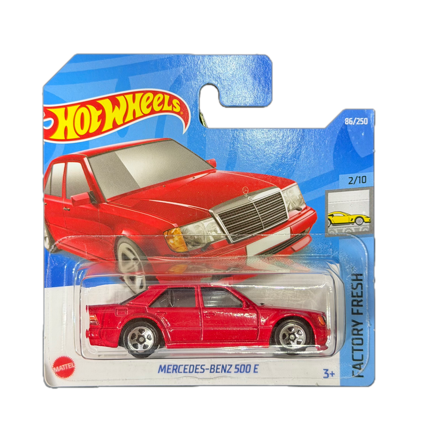 Hot Wheels 2022 - Mercedes-Benz 500E - Factory Fresh - 2/10 (HCT95)