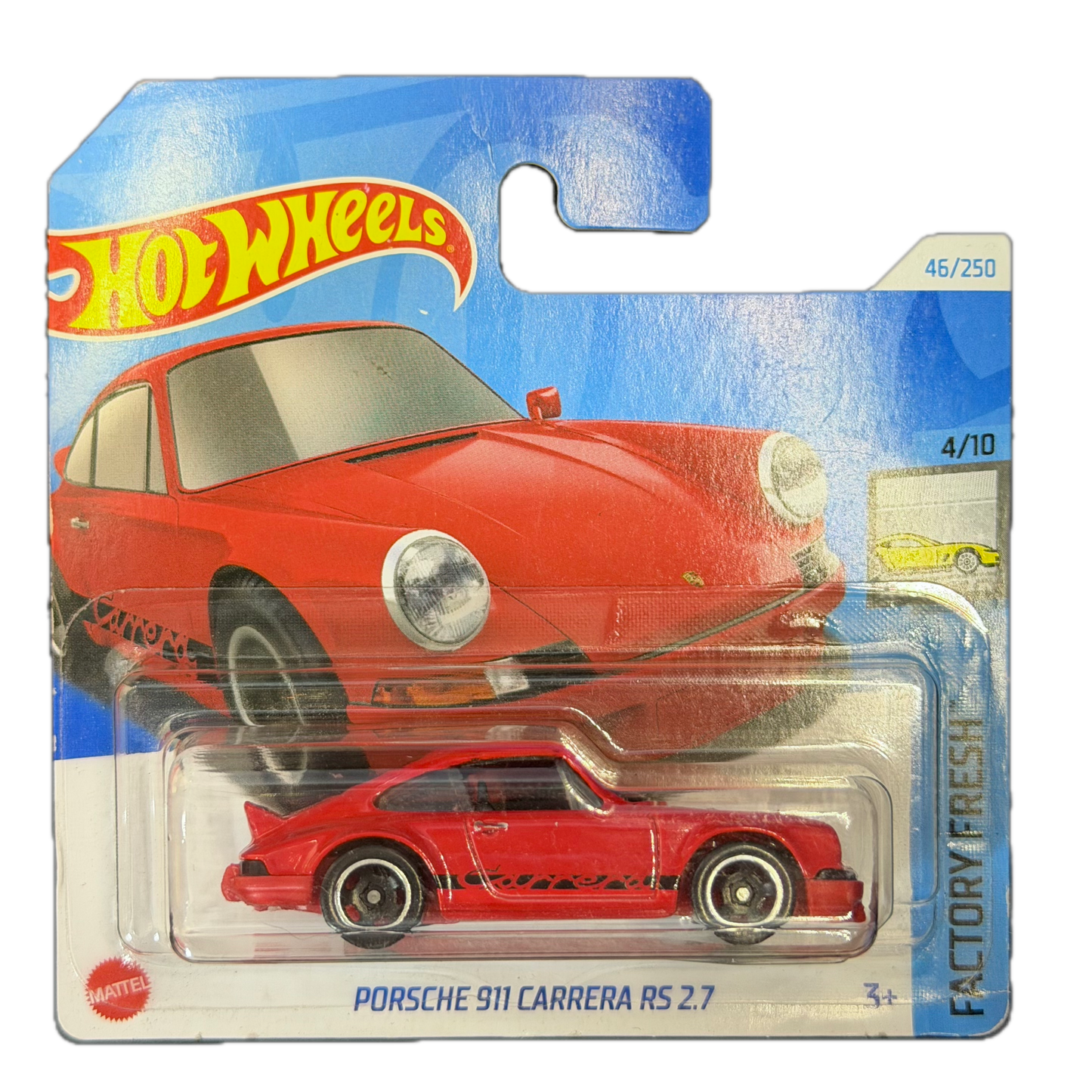 Hot Wheels 2024 - Porsche 911 Carrera RS 2.7 - Factory Fresh - 4/10 (HTD08)