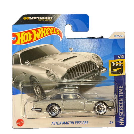 Hot Wheels 2024 - Aston Martin 1963 DB5 - HW Screen Time - 7/10 (HTB36)