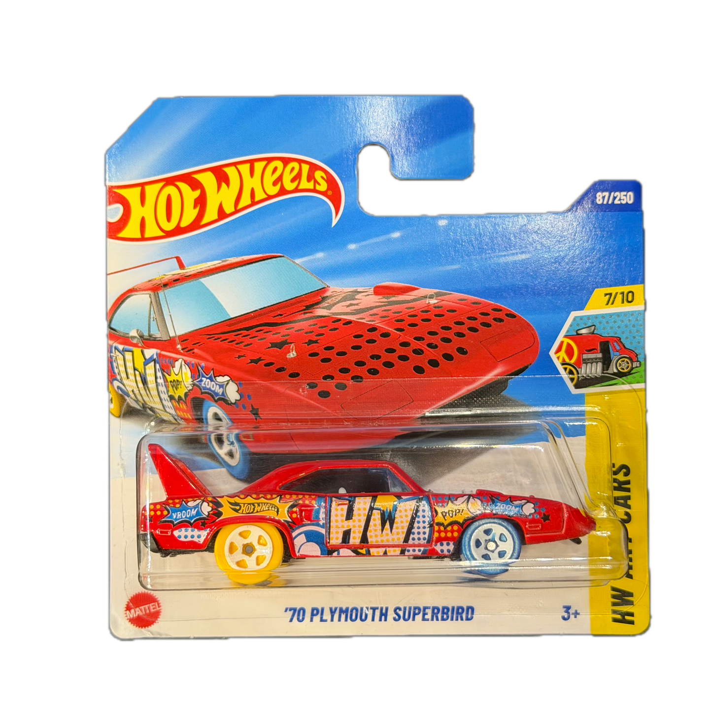 Hot Wheels 2025 - ´70 Plymouth Superbird - HW Art Cars - 7/10 (HJX96) - MiniWheels