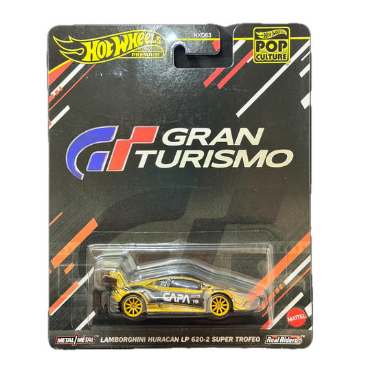 Hot Wheels Premium - Lamborghini Huracan LP 620-2 Super Trofeo - Gran Turismo (JBL75)