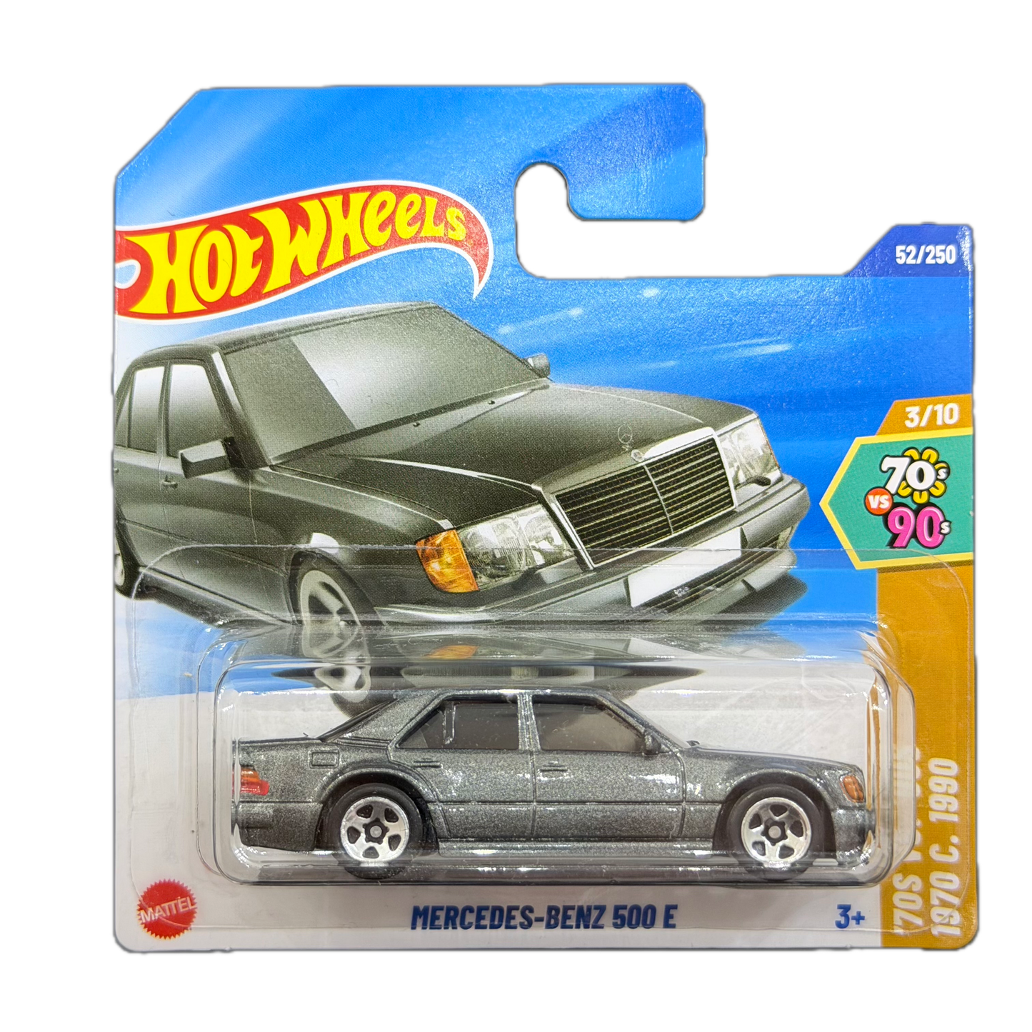 Hot Wheels 2025 - Mercedes-Benz 500E - HW: 70s vs. 90s - 3/10 (JBB60)