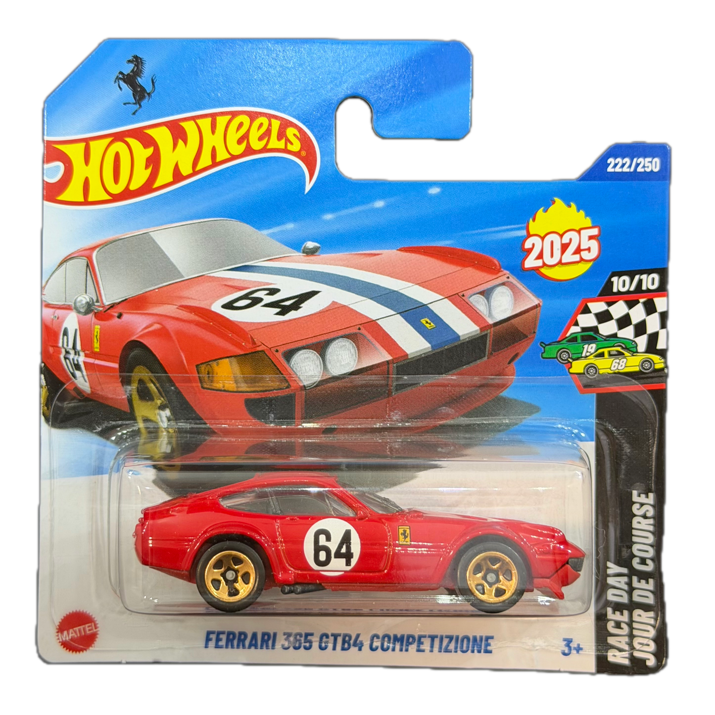 Hot Wheels 2025 - Ferrari 365 GTB4 Competizione - Race Day - 10/10 (HYW48)