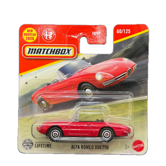 Matchbox 2025 - Alfa Romeo Duetto - (JBR60)