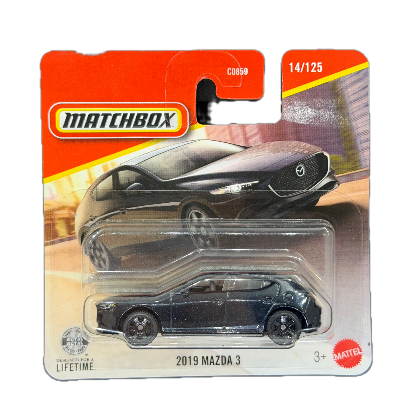 Matchbox - 2019 Mazda 3 - 14/125 (JHN72)