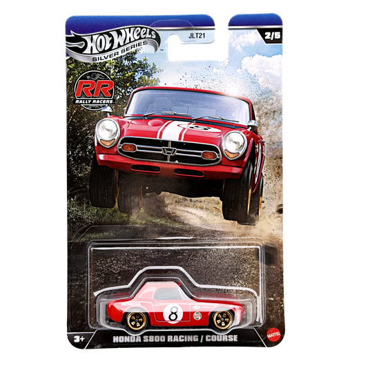 Hot Wheels Rally Racers - Honda S800 Racing - (JKX62)