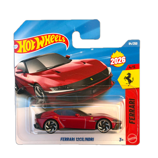 Hot Wheels 2026 - Ferrari 12Cilindri - Ferrari - 4/5 (JJH41)
