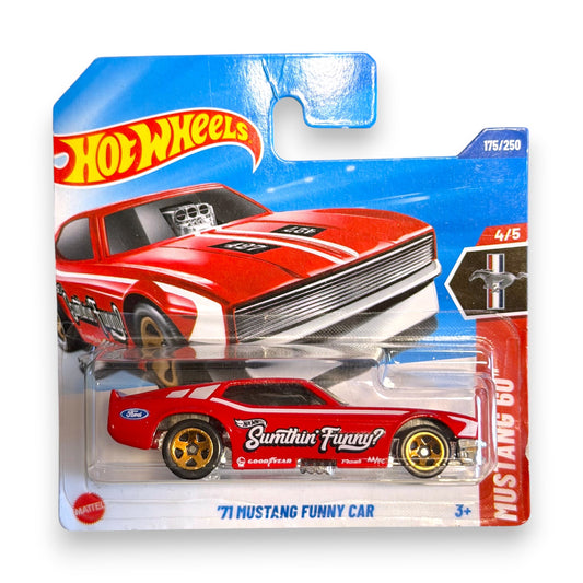 Hot Wheels 2025 - ´71 Mustang Funny Car - Mustang 60th - 4/5 (JBB04)