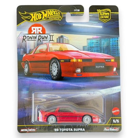 Hot Wheels Premium - ´89 Toyota Supra - Ronin Run II - 5/5 (JBK90)