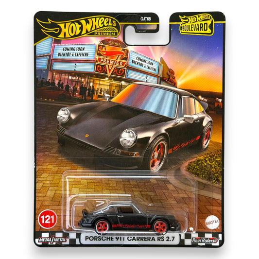 Hot Wheels Premium - Porsche 911 Carrera RS 2.7 - Boulevard #121 (JBL19)