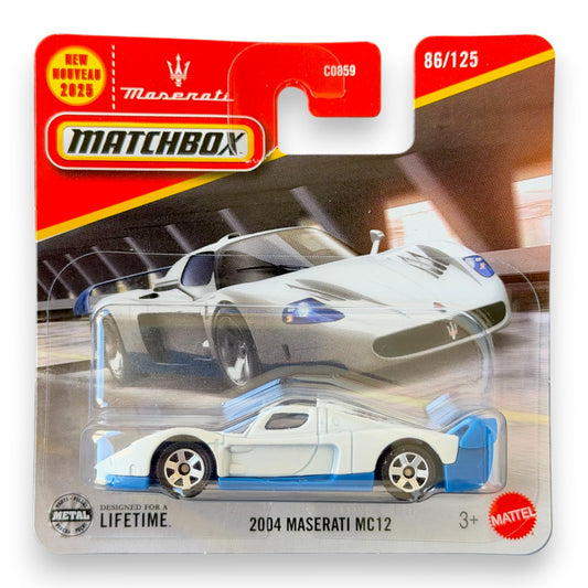 Matchbox - 2004 Maserati MC12 - 86/125 (JBR22)