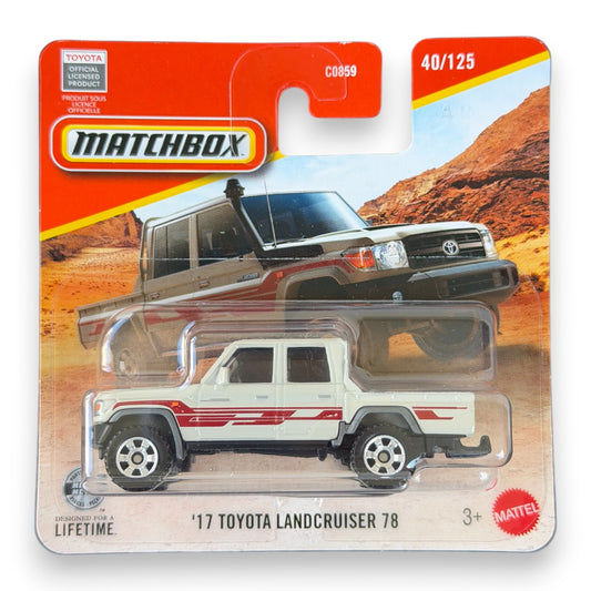 Matchbox 2026 - ´17 Toyota Landcruiser 78 - 40/125 (JHP31)