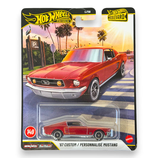 Hot Wheels Premium - ´67 Custom Mustang - HW Boulevard #149 (JHW40)