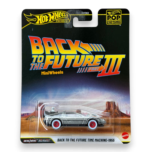 Hot Wheels Premium - Back to the Future Time Machine-1955 - Pop Culture - (JHW94) (DMC)