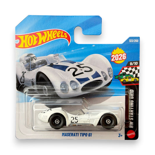 Hot Wheels 2026 - Maserati Tipo 61 - HW Starting Grid - 9/10 (JJH44)