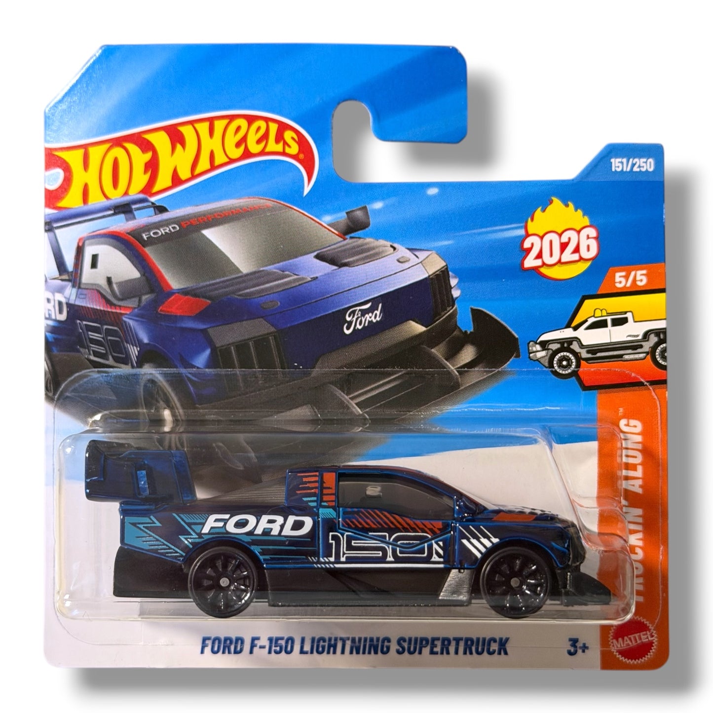 Hot Wheels 2026 - Ford F-150 Lightning Supertruck - Truckin´ Along 5/5 - JJH52