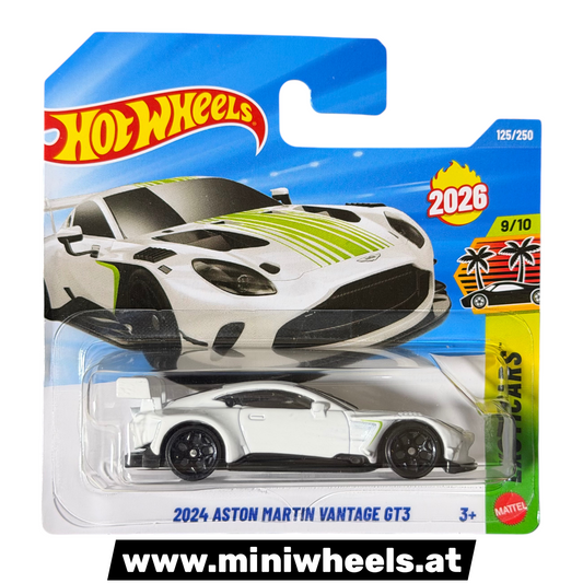 Hot Wheels 2026 - 2024 Aston Martin Vantage GT3 - Exoticars - 9/10 (JJL24)