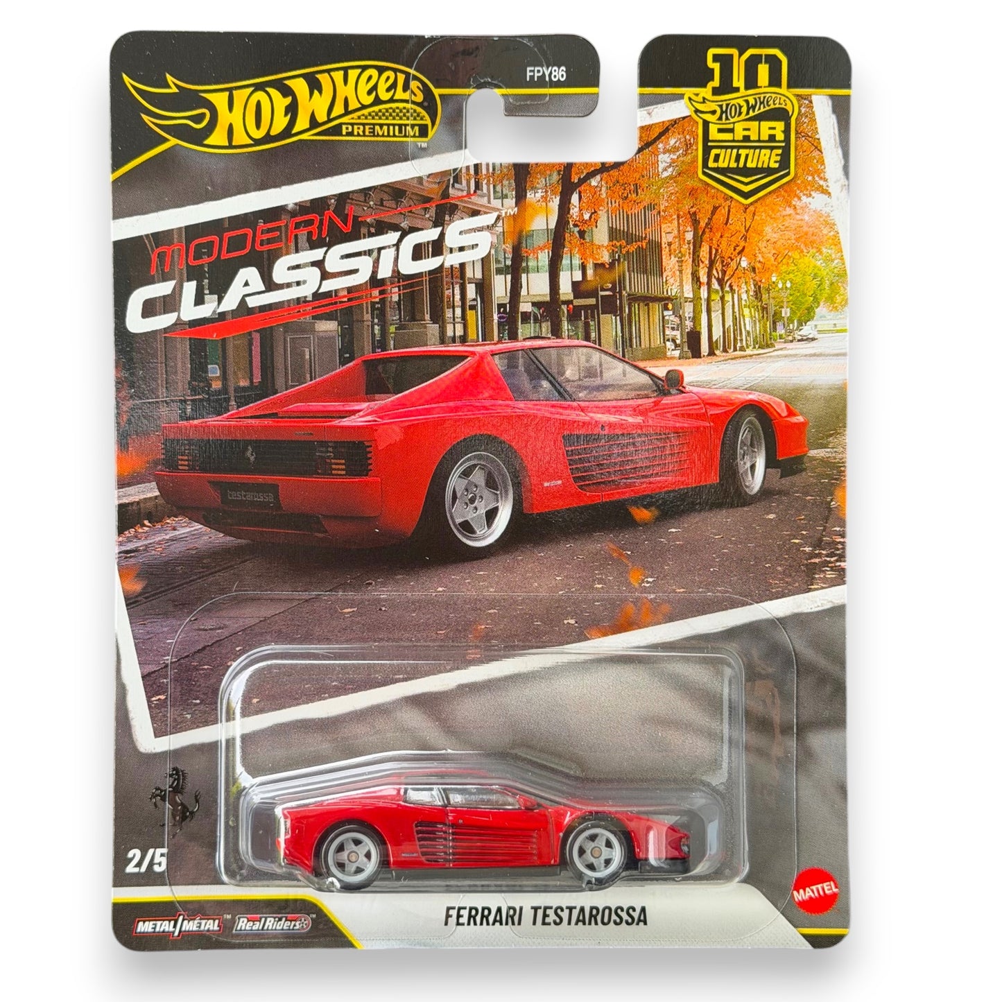 Hot Wheels Premium - Ferrari Testarossa - Modern Classics (JKF00)