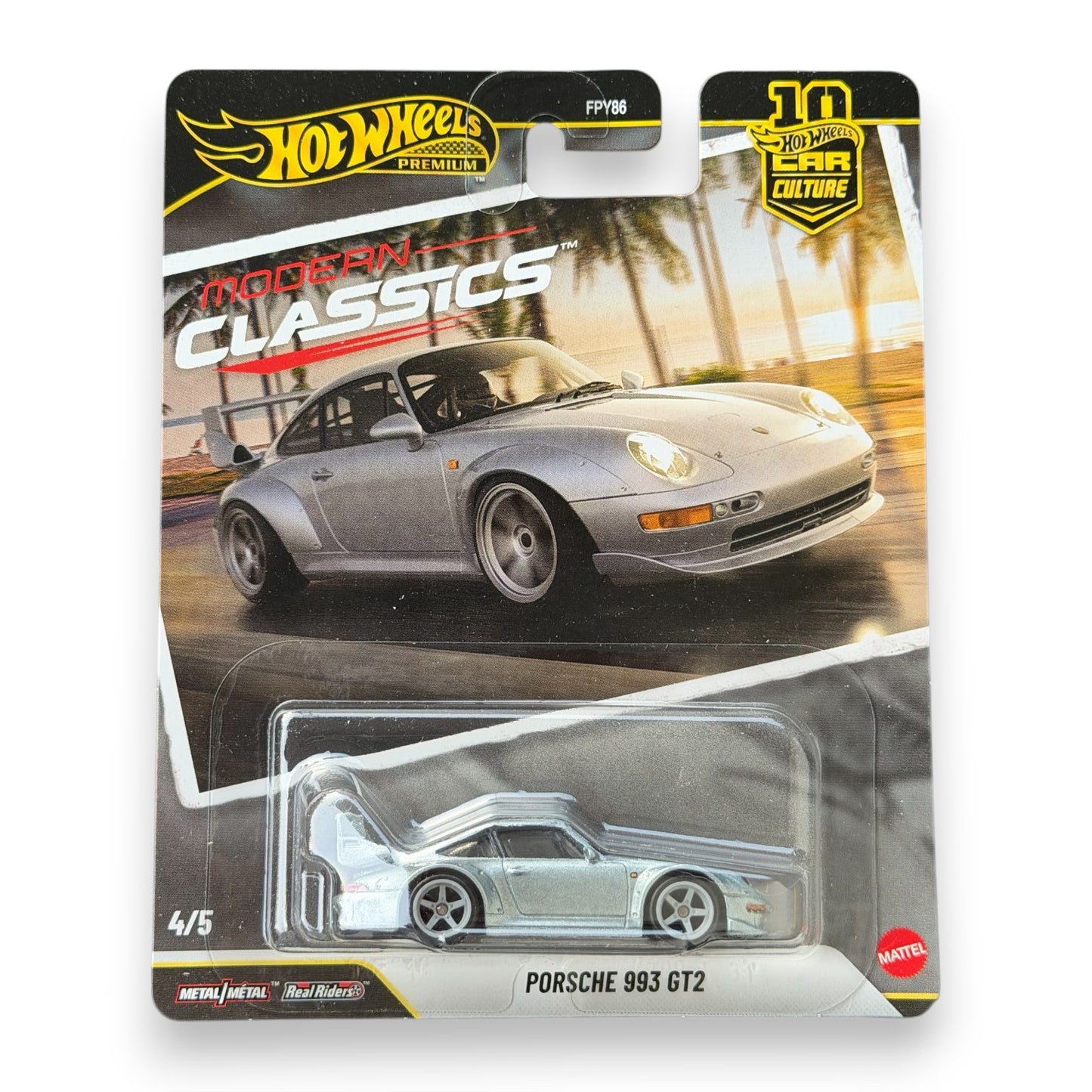 Hot Wheels Premium - Porsche 993 GT2 - Modern Classics - 4/5 (JKF16)