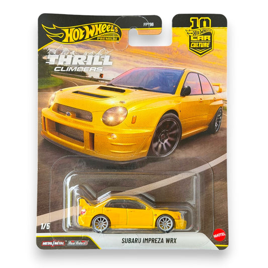 Hot Wheels Premium - Subaru Impreza WRX - Thrill Climbers (JKF21)