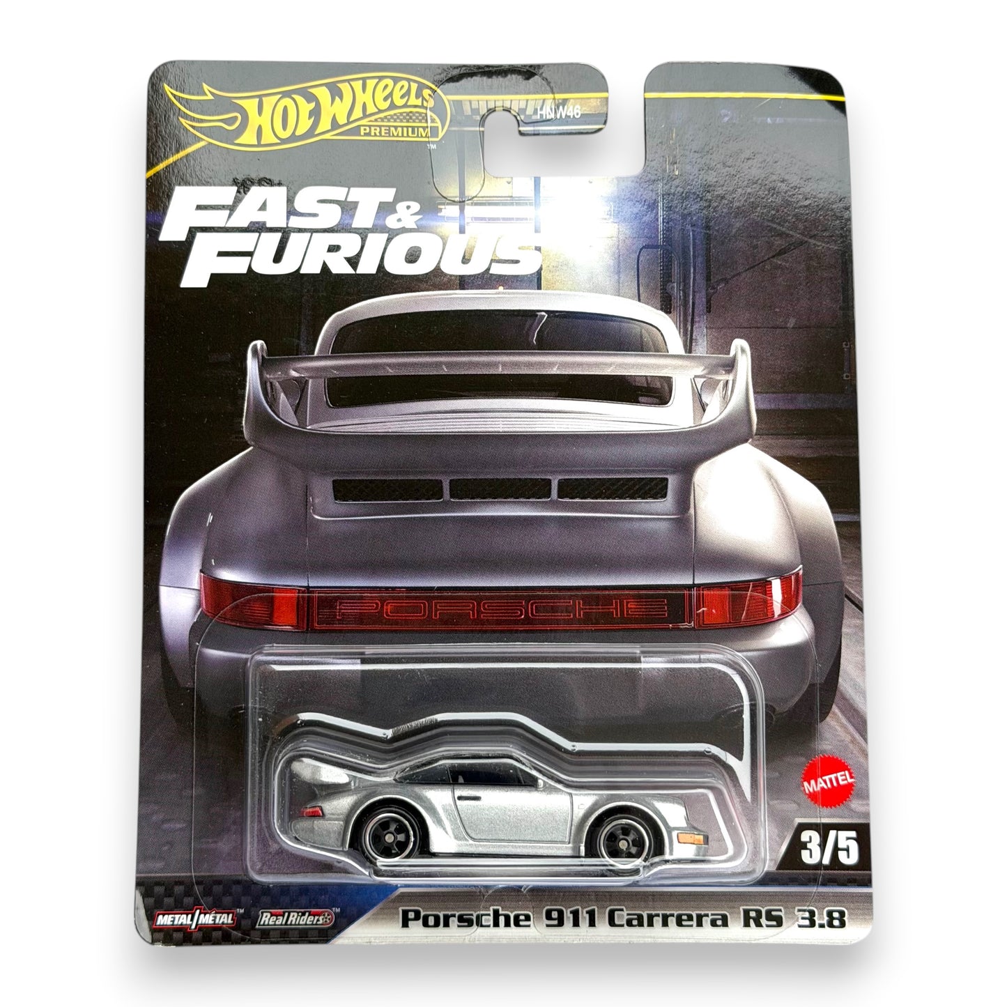 Hot Wheels Premium - Porsche 911 Carrera RS 3.8 - Fast & Furious - 3/5 (JBM03)