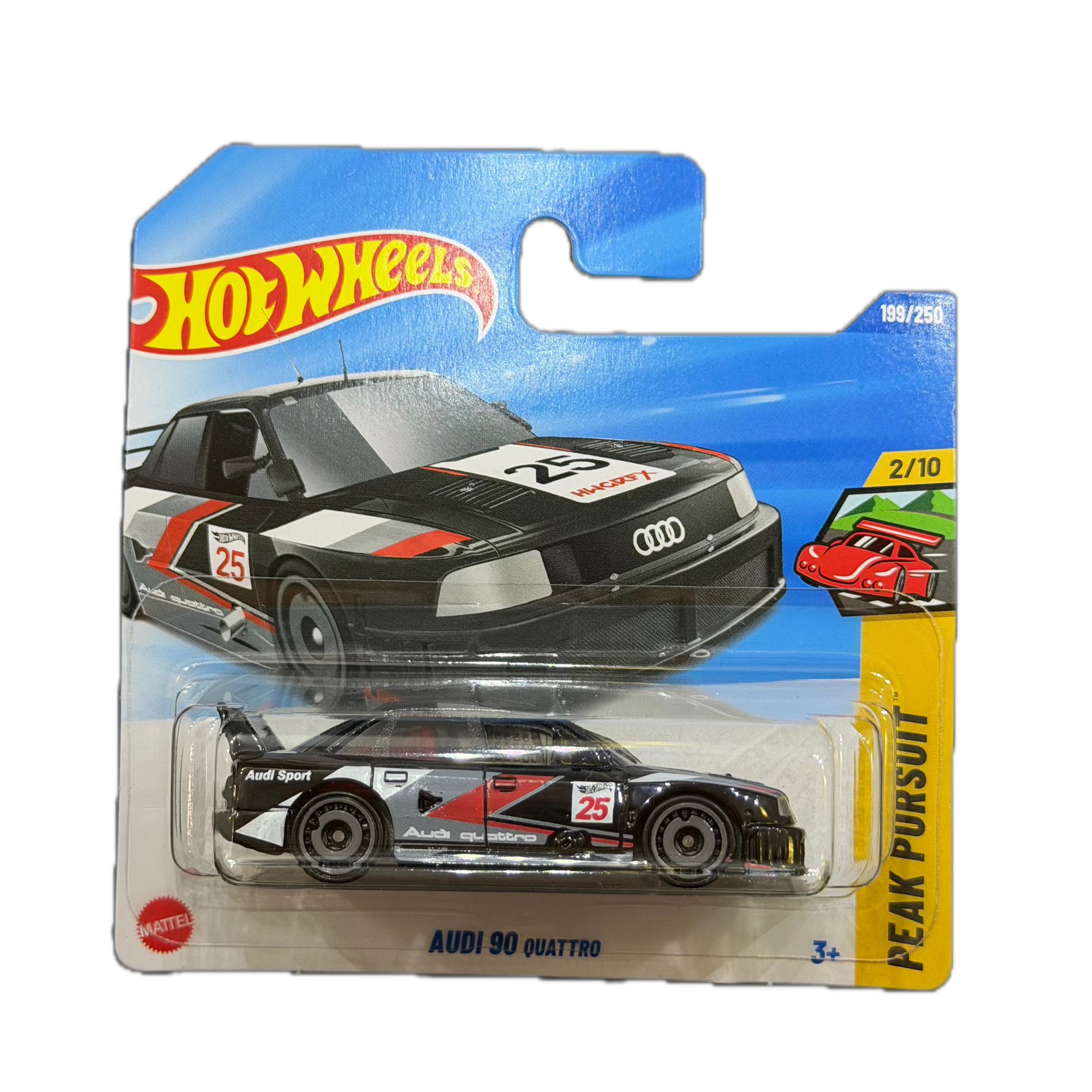 Hot Wheels 2025 - Audi 90 Quattro - Peak Pursuit - 2/10 (JBC04) - MiniWheels