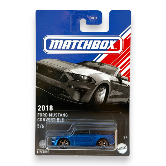 Matchbox - 2018 Ford Mustang Convertible - 5/6 (HVR99)