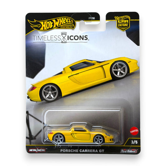 Hot Wheels Premium - Porsche Carrera GT - Timeless Icons - 3/5 (JBK91)