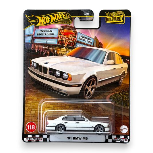 Hot Wheels Premium - ´91 BMW M5 - Boulevard #118 (JBL24)