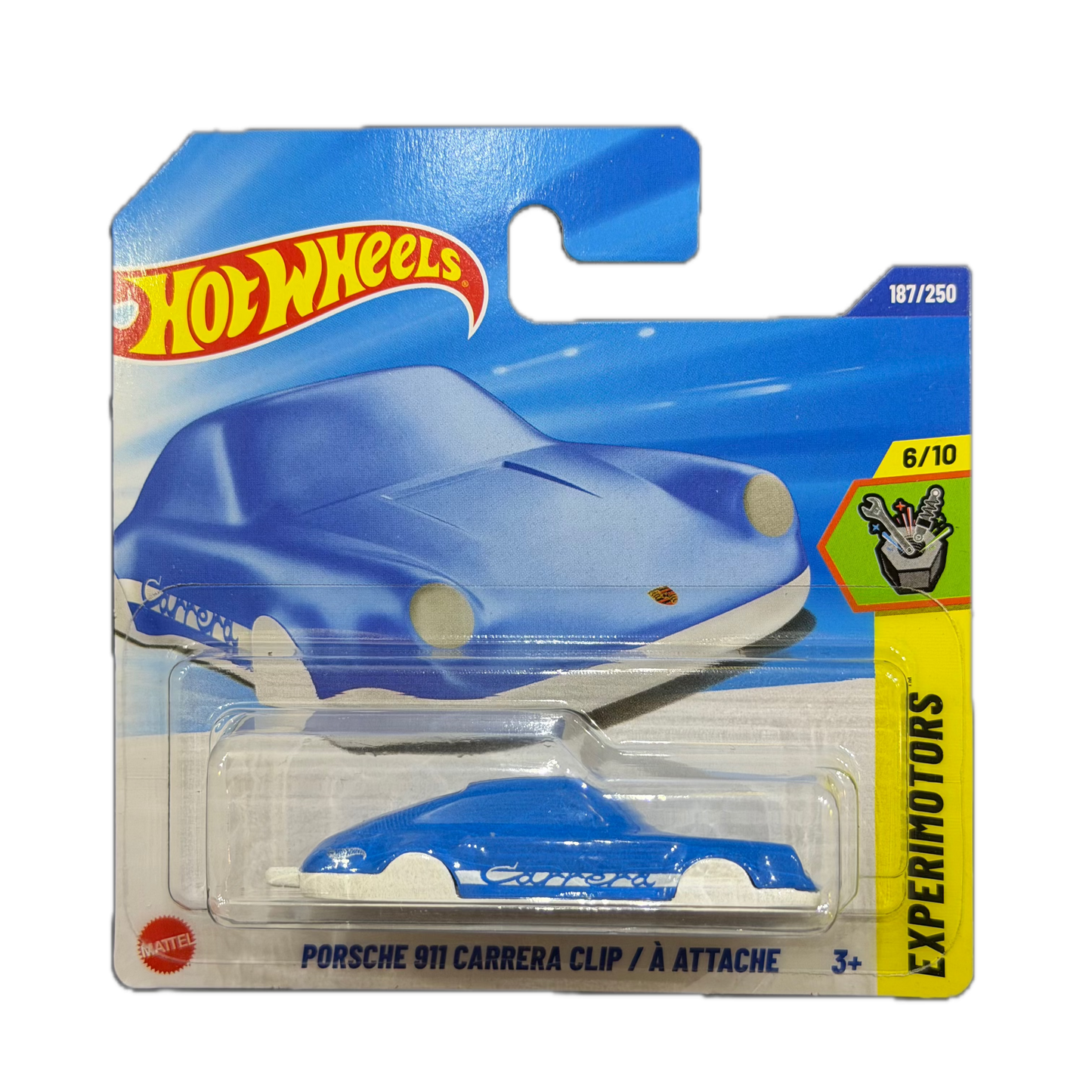 Hot Wheels 2025 - Porsche 911 Carrera Clip - Experimotors - 6/10 (JBC11) - MiniWheels