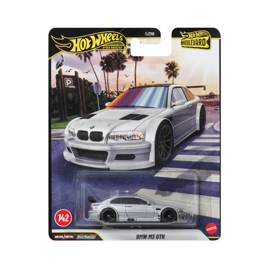Hot Wheels Premium - BMW M3 GTR - Boulevard #142 (JHW30)